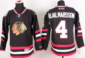 NHL Chicago Blackhawks #4 HJALMARSSON black [2014 winter classic]