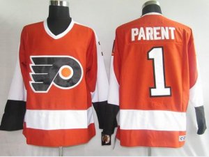 nhl philadelphia flyers #1 parent orange[ccm]