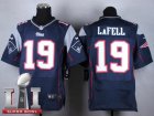 Nike Patriots #19 Brandon LaFell blue 2017 Super Bowl LI Elite Jersey