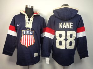 2014 Olympic team usa #88 kane BLACK [pullover hooded sweatshirt]