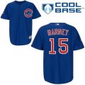 mlb jerseys chicago cubs #15 darwin barney blue[cool base]