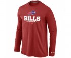 Nike Buffalo Bills Critical Victory Long Sleeve T-Shirt RED