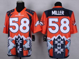 Nike Denver Broncos #58 von miller Jerseys(Style Noble Fashion Elite)