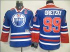 Edmonton Oilers #99 Gretzky Blue[kids]