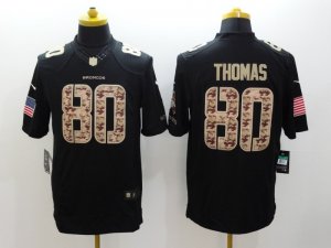 Nike Denver Broncos #80 Julius Thomas black Salute to Service Jerseys(Limited)