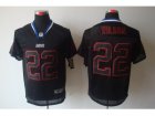 Nike NFL Kansas City Chiefs #22 Dexter McCluster Black Jerseys[Elite lights out]