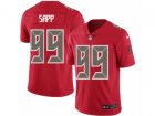 Nike Tampa Bay Buccaneers #99 Warren Sapp Limited Red Rush NFL Jersey