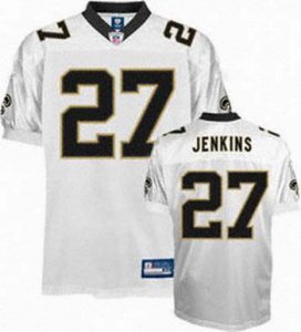 New Orleans Saints #27 Malcolm Jenkins white