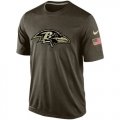 Mens Baltimore Ravens Salute To Service Nike Dri-FIT T-Shirt
