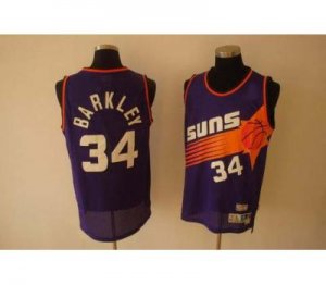 nba fans phoenix suns #34 barkley swingman purple