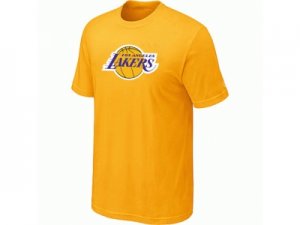 Los Angeles Lakers Big & Tall Primary Logo Yellow T-Shirt