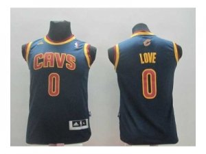 youth nba cleveland cavaliers #0 love blue[revolution 30 swingman]