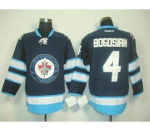 nhl jets #4 bogosian blue 2011 new