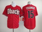 mlb jerseys arizona diamondbacks #15 trumbo red[2014 new][trumbo]