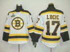 nhl boston bruins #17 lucic white[2011 stanley cup champions]