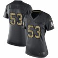 Women's Nike New Orleans Saints #53 James Laurinaitis Limited Black 2016 Salute to Service NFL Jersey