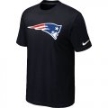 New England Patriots Sideline Legend Authentic Logo T-Shirt Black