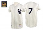 New York Yankees #7 Mickey Mantle Cream 1961 Cooperstown Collection Mitchell & Ness Jersey