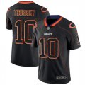 Nike Bears #10 Mitchell Trubisky Black Shadow Legend Limited Jersey