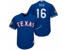 Mens Texas Rangers #16 Ryan Rua 2017 Spring Training Cool Base Stitched MLB Jersey