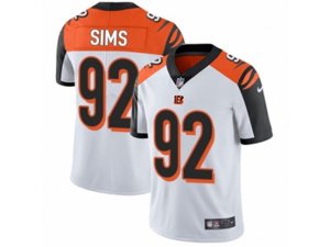 Nike Cincinnati Bengals #92 Pat Sims Vapor Untouchable Limited White NFL Jersey
