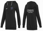 Women Dallas cowboys Logo Pullover Hoodie-025