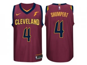 Nike NBA Cleveland Cavaliers #4 Iman Shumpert Jersey 2017-18 New Season Wine Red Jersey