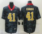 Mens New Orleans Saints #41 Alvin Kamara 2020 Camo Limited Stitched