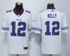 New Nike Buffalo Bills #12 Kelly white Jerseys(Limited)