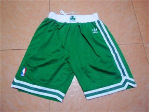 Celtics Green Mesh Throwback Shorts