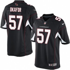 Mens Nike Arizona Cardinals #57 Alex Okafor Limited Black Alternate NFL Jersey