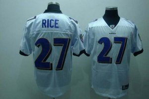 nfl baltimore ravens #27 rice white