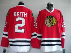 kids Chicago Blackhawks #2 Duncan Keith red