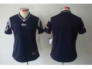 Nike Women New England Patriots Blank Blue Jerseys