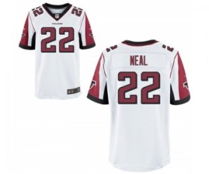 Mens Nike Atlanta Falcons #22 Keanu Neal Elite White NFL Jersey