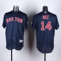 Boston Red Sox #14 Jim Rice Navy Blue Flexbase Authentic Collection Stitched Baseball Jersey