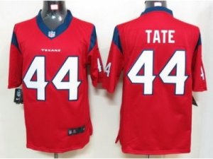 Nike NFL Houston Texans #44 Tate Red Jerseys (Game)