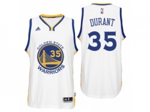 Golden State Warriors #35 Kevin Durant 2016 Home White New Swingamn Jersey