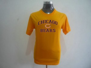 NFL Chicago Bears Big & Tall Heart & Soul T-Shirt Yellow