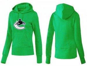 NHL Women Vancouver Canucks Logo Pullover Hoodie 5