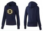 NHL Women Boston Bruins Logo Pullover Hoodie 20