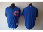 mlb chicago cubs blank blue jerseys