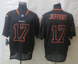 Nike Chicago Bears #17 Jeffery Black Jerseys(Lights Out Elite)