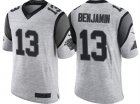 Nike Carolina Panthers #13 Kelvin Benjamin 2016 Gridiron Gray II Mens NFL Limited Jersey