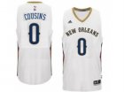 Mens New Orleans Pelicans #0 DeMarcus Cousins adidas White Player Swingman Jersey