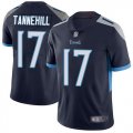 Titans #17 Ryan Tannehill Navy Vapor Untouchable Limited Jersey