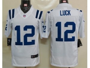 Nike Indianapolis Colts #12 Luck White[Limited]Jerseys