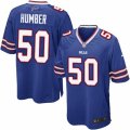 Mens Nike Buffalo Bills #50 Ramon Humber Game Royal Blue Team Color NFL Jersey