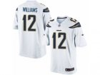 Mens Nike Los Angeles Chargers #12 Mike Williams Limited White NFL Jersey