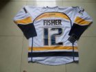 nhl jerseys nashville predators #12 fisher white 2011 new